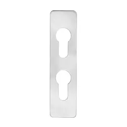 Schlüsselrosette 4250 1,5mm Edelstahl Doppel-PZ (Kleberosette)