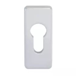 Schlüsselrosette Nr.448 7,5mm Alu PZ (Kleberosette)