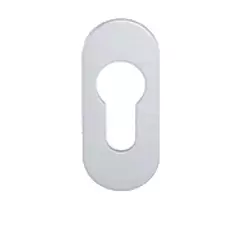 Schlüsselrosette Nr.451 7,5mm Alu PZ (Kleberosette)