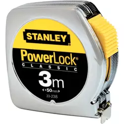 Stanley Bandmaß Powerlock Metallgehäuse