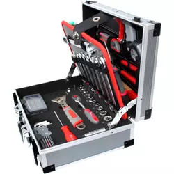 Werkzeug-Set Kompakt im Alu-Koffer 92-teilig