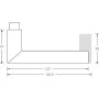 ASL Türdrücker-WC-Rosettengarnitur 1076 8mm Edelstahl