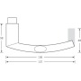 ASL Türdrücker-Rosettengarnitur 1107 8mm Edelstahl Btb 