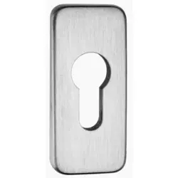 Schlüsselrosette 0812 6mm Alu PZ (Schieberosette)