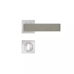 Türdrücker-Rosettengarnitur "Torino" 8mm Edelstahl Btb 